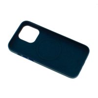 iPhone 14 Pro Leder Case - MagSafe - Dunkelblau