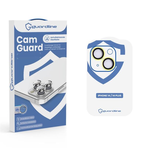 Guardline - CamGuard iPhone 14 / 14 Plus - Gelb