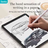 Benks - Magnetisches papierähnliches Panzerglas zum Zeichen iPad Pro 12.9