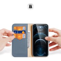 Dux Ducis - Hivo Leder Wallet Case iPhone 12 Pro Max