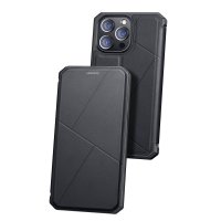 DuxDucis - Skin X Wallet Hülle iPhone 13 Pro Max - Schwarz