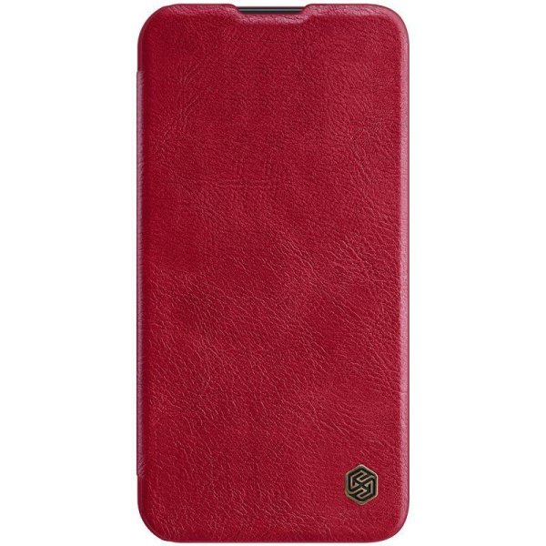 Nillkin - Qin Pro Leather Hülle - iPhone 13 Pro Max - Rot