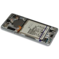 Original Samsung Galaxy S21+ SM-G996B Display LCD Touch Phantom silber (GH82-24555C)