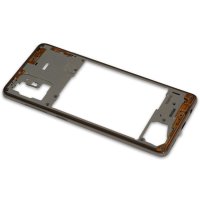 Original Samsung Galaxy A71 SM-A715F Mittelrahmen crush silber (GH98-44756B)