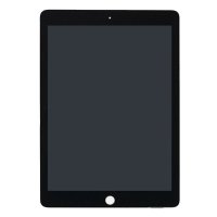 Apple iPad Air 2 Display/Touch/LCD/Glas Schwarz inkl. Kleber/ohne Home Button Schwarz