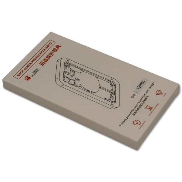 Schablone Backcover Entfernung - iPhone 12 Mini