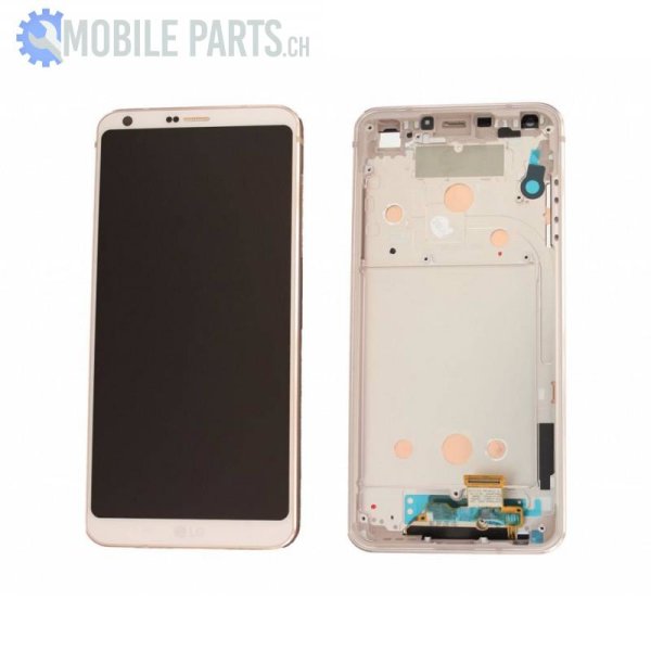 LG G6 H870 Display LCD Touch original Weiss/Gold (ACQ89384003)