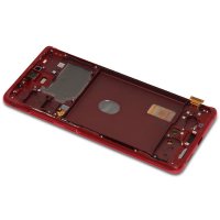 Original Samsung Galaxy S20 FE SM-G780F Display LCD Touch Cloud Red