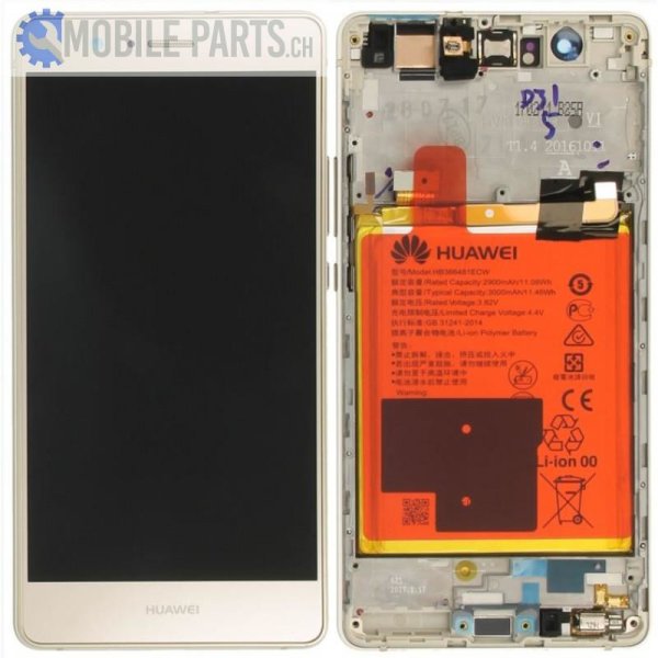 Original Huawei P9 Lite Display LCD Touch 02350TMS Gold