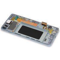 Original Samsung Galaxy S10 SM-G973F Display LCD Touch Blau