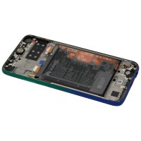 Original Huawei P40 Lite E Display LCD Touch Blau