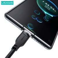 USAMS - Ladekabel USB zu Typ-C - Schwarz