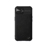 Nillkin - CamShield Leather Case - Apple iPhone 13 - Schwarz