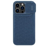 Nillkin - Qin Pro Leder Case Stoff - iPhone 14 Pro Max