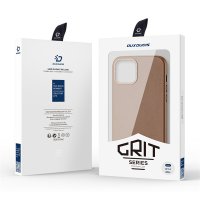 Dux Ducis - Grit MagSafe Apple iPhone 14 Max - Braun