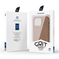 Dux Ducis - Grit MagSafe Apple iPhone 14 Pro - Braun