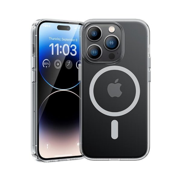 BENKS - Crystal Schutzhülle inkl. Panzerglas - iPhone 14 Pro