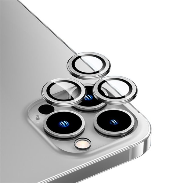 BENKS - KR Kamera Abdeckung - iPhone 14 Pro / 14 Pro Max - Silber