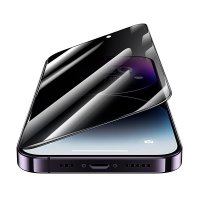 BENKS - V Pro+ Panzerglas Privacy - iPhone 13 / 13 Pro / 14 - Schwarz