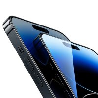 BENKS - GlassWarrior Panzerglas - iPhone 13 Pro Max / iPhone 14 Plus - Schwarz