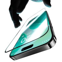 BENKS - GlassWarrior Panzerglas Antireflexion - iPhone 14 Pro - Schwarz