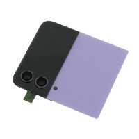 Original Samsung Z Flip4 5G Backcover mit Display Violett
