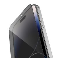 Hoco - A12 Pro Panzerglasfolie Privacy iPhone 14 Pro Max